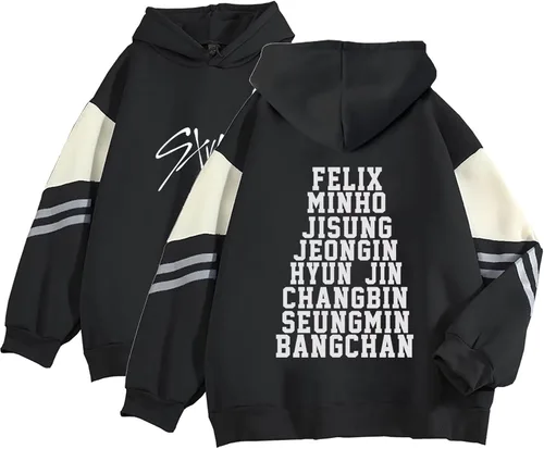 Miniatura 13 de JUNG KOOK SKZ Hoodie Felix Hyunjin Bangchan New Album Star Concert Sweater Support Sweatshirt Shirt Skz Merch for Women