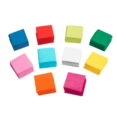 Miniatura 4 de Colorations® Mini cuadros de tejido – 10 colores, 5,000 piezas