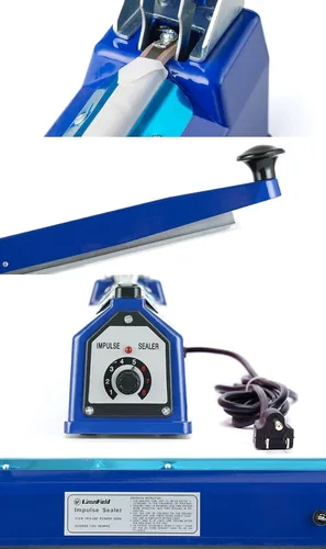 Miniatura 3 de Sellador Pro - Sellador térmico por impulso de 16 pulgadas - Ancho de sellado de 5 mm - Máquina selladora de calor manual para todas las bolsas - Lo