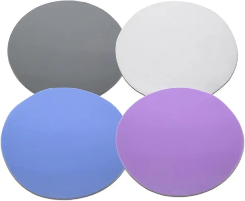 Gadgetime USA Almohadillas para abridor de tarros (paquete de 4) – Pinzas redondas antideslizantes para tarros, tapas y botellas – Abretapas de