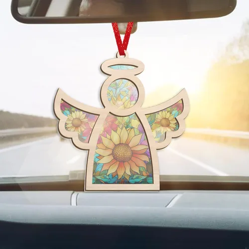 Miniatura 4 de AXIARA Adorno Navideño Conmemorativo de Aborto Espontáneo - Captasol de Ángel Guardián Adornos Navideños 2025 - Regalos de Condolencias por