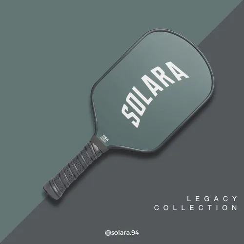 Miniatura 4 de Solara '94 Legacy Pickleball - Núcleo de fibra de carbono de 0.630 in para control y potencia, aprobado por Pickleball de Estados Unidos plomizo