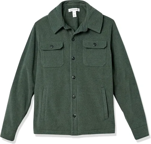 Miniatura 5 de Tienda Essentials Men's Long-Sleeve Polar Fleece Shirt Jacket