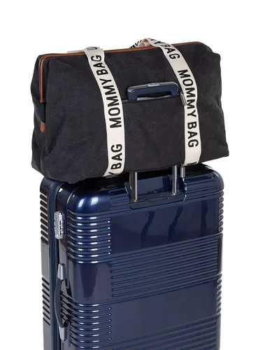 Miniatura 6 de Childhome Signature - Bolso de maternidad deportivo, bolsa de pañales impermeable, bolso grande para pañales, bolsa de viaje con artículos