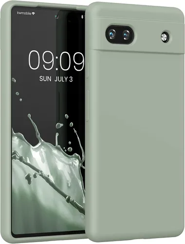 Miniatura 55 de kwmobile Funda Compatible con Google Pixel 6 Pro - Funda de teléfono de silicona TPU con acabado suave - Azul Arrecife