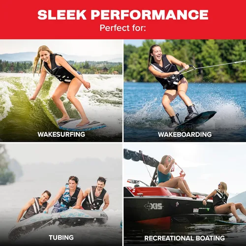 Miniatura 4 de Airhead ORCA Kwik-Dry NeoLite Flex Life Jacket for Adults & Kids - USCG Approved Life Vest for Men, Women, Youth & Child, Watersports Vest for