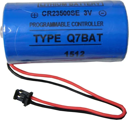 Miniatura 2 de Q7BAT CR23500SE para QNS Q Series PLC Baterías de litio de repuesto industrial con enchufe 3V 5000MAH (paquete de 4)