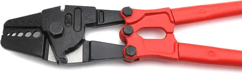 Miniatura 8 de Herramienta de prensado de cuerda de alambre 24" Hand Swager Crimper Compatible con mangas de aluminio de cobre de 1/16"- 3/16