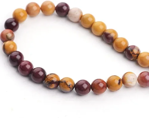Miniatura 90 de 1 hebra Adabele natural de piedras preciosas múltiples amatista, lapislázuli, sodalita, aventurina, ojo de tigre, jaspe rojo jade amarillo, 0.315 in