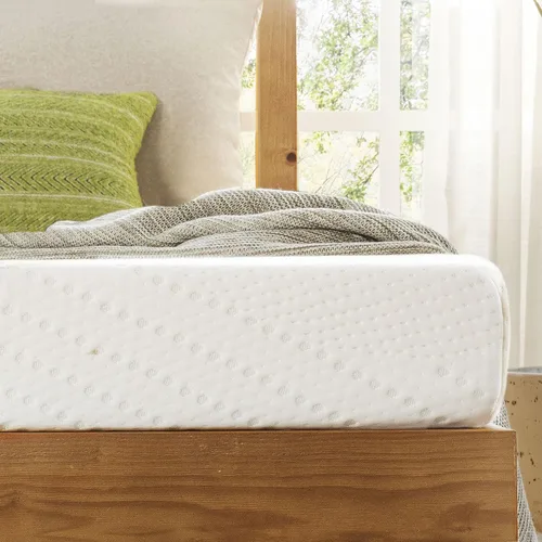 Miniatura 5 de Best Price Colchón de Espuma Viscoelástica de Té Verde para Niños y Adultos, Firmeza Media, Tamaño Completo de 5 Pulgadas, Bed-in-A-Box