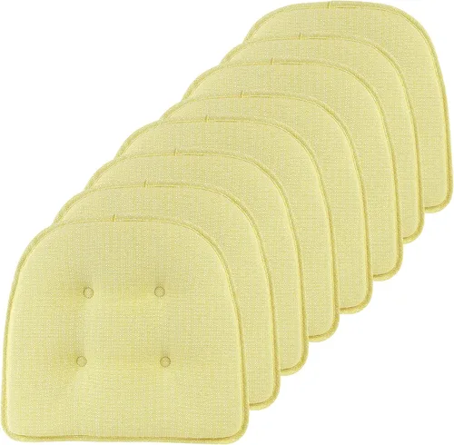Miniatura 117 de Cojines antideslizantes para silla, ensamblados en Estados Unidos, almohadillas de asiento antideslizantes en forma de U para comedor, cocina