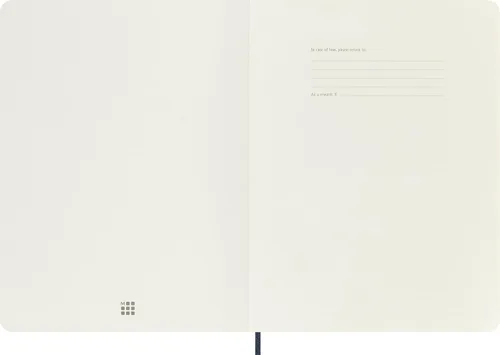 Miniatura 4 de Moleskine - Cuaderno clásico, tapa blanda, tamaño XL (7.5 x 9.5 pulgadas), liso/en blanco, azul zafiro, 192 páginas