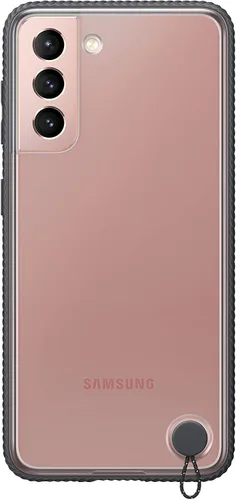 Miniatura 5 de Samsung Funda para Galaxy S21, funda protectora transparente - Negro (versión de EE. UU.)