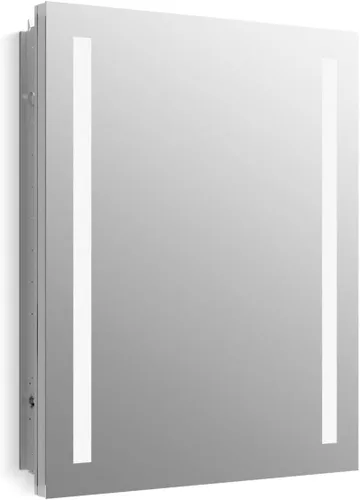 Miniatura 25 de KOHLER 99001-NA Verdera - Botiquín de baño de 15 pulgadas de ancho x 30 pulgadas de alto con espejo de aumento, gabinete de pared de baño empotrado