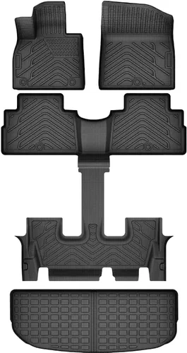 Miniatura 10 de AUTOSAVER88 Alfombrillas y revestimientos de carga para Chevrolet Suburban/GMC Yukon XL de 7 plazas con asientos de cubo 2021-2025 2026