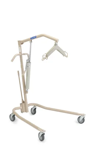 Miniatura 3 de Invacare Bomba hidráulica pintada 9099P para la elevación paciente de los modelos 9805P/RHA450-1/RHL450-1/GHS350, gris aislado del final satinado