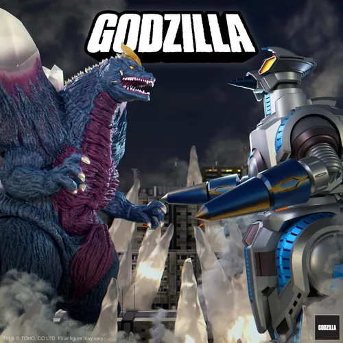 Miniatura 6 de Super7 ¡ULTIMATES! Toho HeiSei M.O.G.U.E.R.A. - Figura de acción de Toho Godzilla de 8 pulgadas con accesorios, coleccionables de películas clásicas