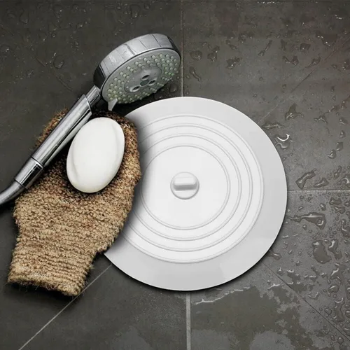 Miniatura 6 de VIGOR PATH Juego de 2 tapones de silicona para bañera – Tapones de fregadero de 5.9 pulgadas – Cubiertas planas de drenaje de bañera, captador