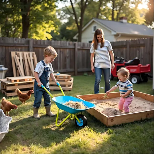 Miniatura 6 de Juego de herramientas y cubo de jardín para niños, de la marca G & F