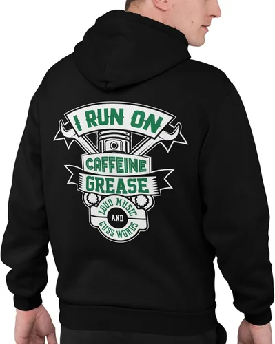 Miniatura 64 de STYLN Sudadera de manga larga con capucha Sudadera divertida con capucha unisex para adultos entusiastas del automóvil, camión, bicicleta, carreras