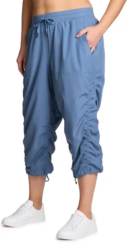 Miniatura 24 de RBX Pantalón capri tejido ligero con cordón para mujer, talla grande
