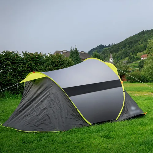 Miniatura 2 de Paquete de 12 cintas adhesivas negras resistentes al agua, sin residuos, longitud total, 240 yardas x 1.88 pulgadas x 9 mil, cinta adhesiva negra