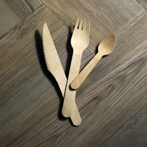 Miniatura 2 de PacknWood 210CVB1 Cubiertos de Madera - Tenedor - 6.2" - 2000 por caja