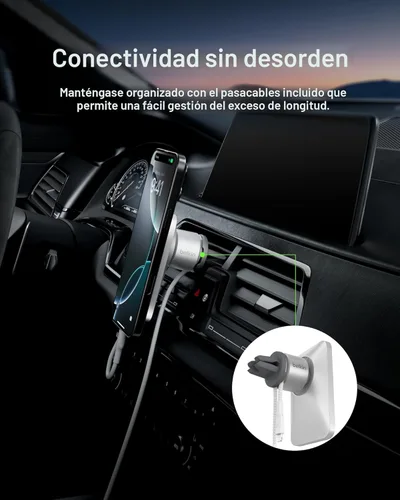 Miniatura 7 de Belkin MagSafe Vent Mount Pro - Soporte MagSafe para teléfono de automóvil, soporte magnético para teléfono compatible con iPhone 17, 16, 15