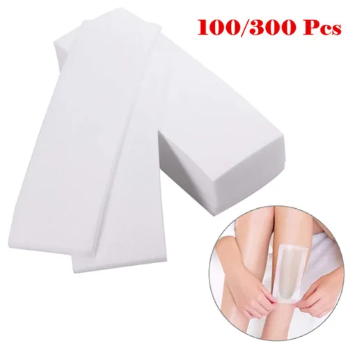Miniatura 6 de ROSENICE 100pcs cera tiras papel profesional facial cuerpo depilación depiladora no tejida depiladora