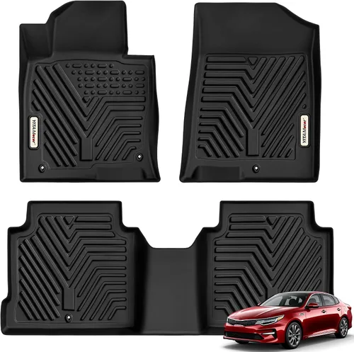Miniatura 8 de YITAMOTOR Alfombrillas de piso compatibles con Jeep Wrangler JK Unlimited 4 puertas 2014 2015 2016 2017 2018 (no para JL y 2 puertas)
