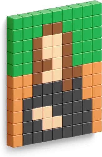 Miniatura 8 de PIXIO Mini bloques magnéticos y cubos magnéticos para niños, pequeños imanes para manualidades, juego de construcción STEM, juguetes de aprendizaje