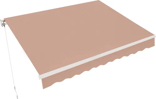 Miniatura 20 de MCombo Toldo retráctil manual de 9.9 x 7.8 pies para puerta y ventana de patio, parasol refugio toldo exterior, 0810 (gris, 9.9'(L) x 7.8'(A))