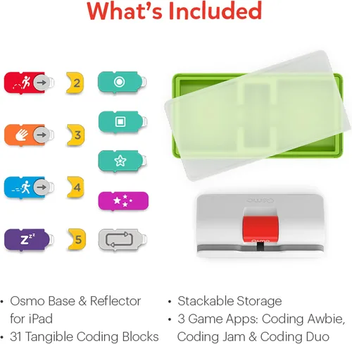 Miniatura 6 de Osmo - Kit de inicio de codificación para tablet Fire - 3 juegos educativos de aprendizaje Edades 5-10+ - Aprende a codificar, fundamentos