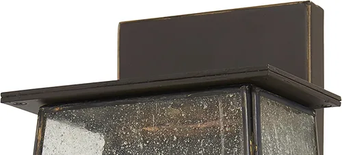 Miniatura 3 de Minka Lavery Lámpara de pared exterior 72601-226 Bistro Dawn - Farol de pared exterior, 1 luz de 100 vatios, bronce