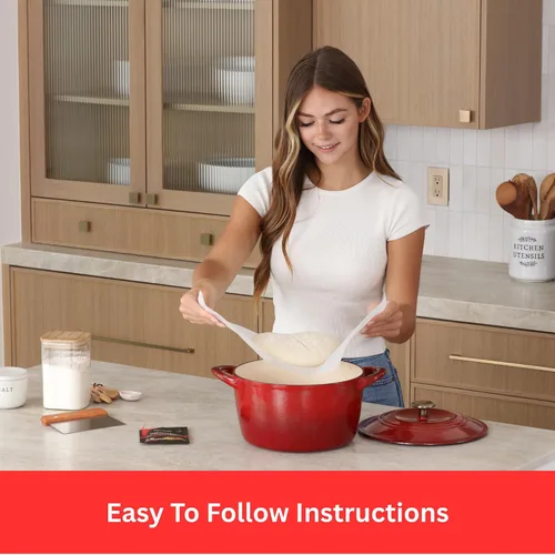 Miniatura 8 de Apron Maven Iniciador de masa madre rígida, estilo bávaro alemán, cultivo vivo de baja hidratación para hornear pan de masa agria, instrucciones