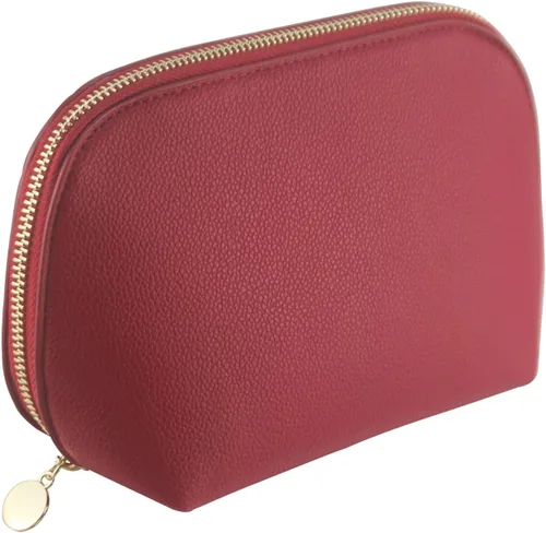 Miniatura 15 de Bolsa Pequeña de Maquillaje para Bolso Bolsa de Cosméticos Portátil Impermeable para Viaje Bolso de Maquillaje para Mujeres, Negro