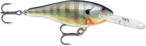 Rapala Shad Rap 07 señuelos de pesca. Azul (Gill)