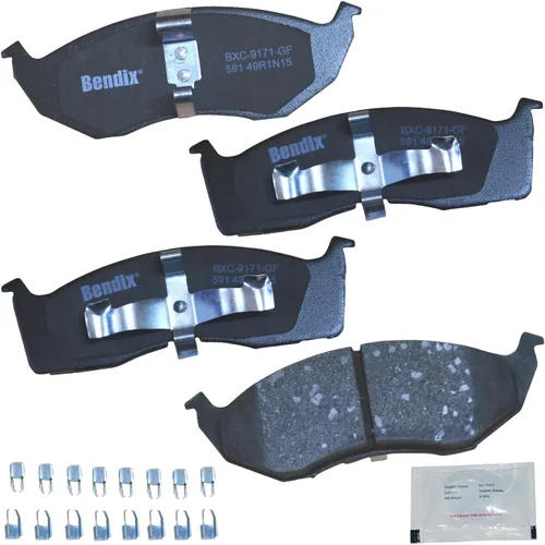 Miniatura 396 de Pastillas de freno delanteras cerámicas Bendix Priority1 CFC2302 para Hyundai Elantra 2021, Sonata 2022-2020, Kia K5 2023-2021