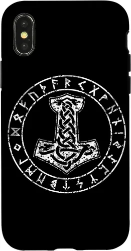 Miniatura 5 de Funda para iPhone SE (2020) / 7 / 8 Mjolnir Thor Hammer Viking Norse Mitología