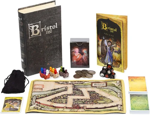 Miniatura 7 de Bristol 1350 Juego de mesa de estrategia, engaño y suerte para 1-9 jugadores