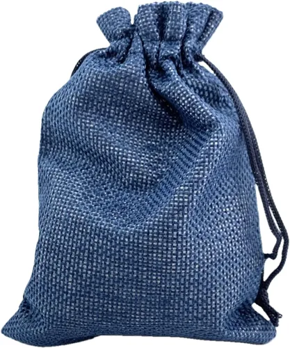 Miniatura 34 de Palmhomee Paquete de 20 bolsas de regalo de arpillera con cordón, bolsas de joyería de lino, bolsas de yute de boda para joyas y bolsas