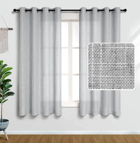 Miniatura 46 de Pitalk Cortinas de dormitorio azul oscuro de 72 pulgadas de largo con ojales, decoración náutica costera masculina, decoración náutica, Azul marino