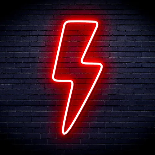 Miniatura 17 de ADVPRO Rayo Rayo Estándar Flex Silicona LED Neon Sign - Azul - st16s42-fnu0002-b