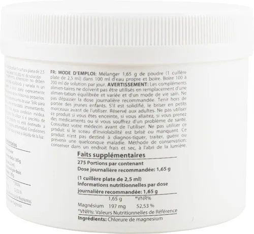 Miniatura 5 de 1 libra de cloruro de magnesio hexahidrato Ingredientes de grado farmacéutico Polvo de cristal Pure Ph. EUR., BP, USP, 100% Heiltropfen®