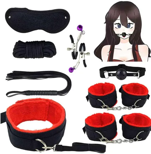 Miniatura 5 de Correas de sujeción de cama King Matress Bed Sex Ties Downs Adult Play Tobillos y muñecas Bar para mujeres, esposas sexuales y restricciones