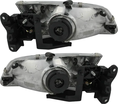 Miniatura 2 de Para Mazda 626 Faros Lámparas Set 2000 2001 2002 Halógeno Conductor y Pasajero Lado