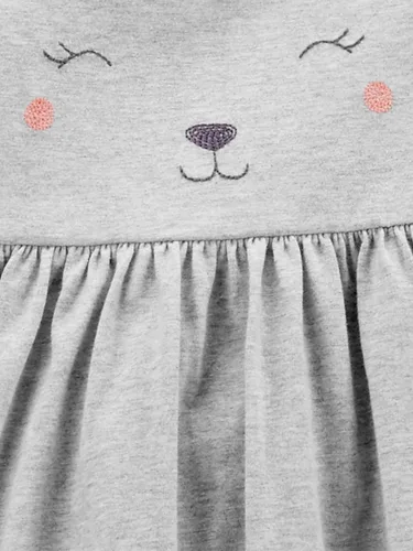 Miniatura 32 de Simple Joys by Carter's - Conjunto de vestido de manga corta y sin mangas para niña, paquete de 2