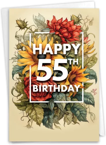 Miniatura 10 de NobleWorks - Divertida tarjeta de felicitación de cumpleaños con sobre (4.63 x 6.75 pulgadas) - 55 pulgadas Celsius C9575MBG
