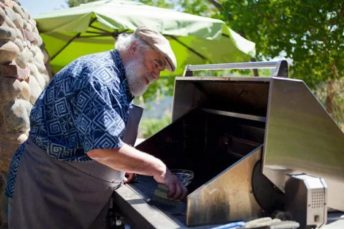 Miniatura 9 de SCRUBIT Cepillo de limpieza para parrilla, esponja para parrilla, limpiador de barbacoa sin cerdas con almohadilla de limpieza resistente