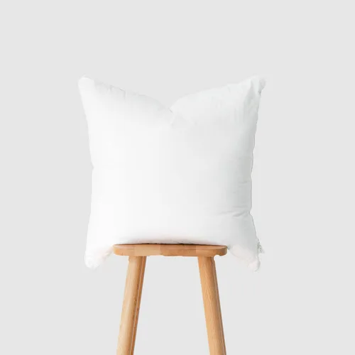 Miniatura 18 de Hofdeco Premium Relleno de almohada, 20 x 20 pulgadas (para funda de tamaño de 18 x 18 pulgadas), resistente al agua, sintético para patio, banco